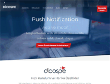 Tablet Screenshot of dicospe.com